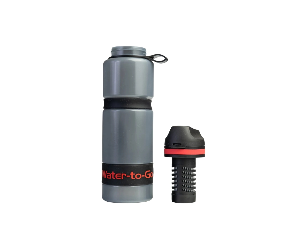 Water-to-Go Eco-Active 750 ml waterfles met filter - Red
