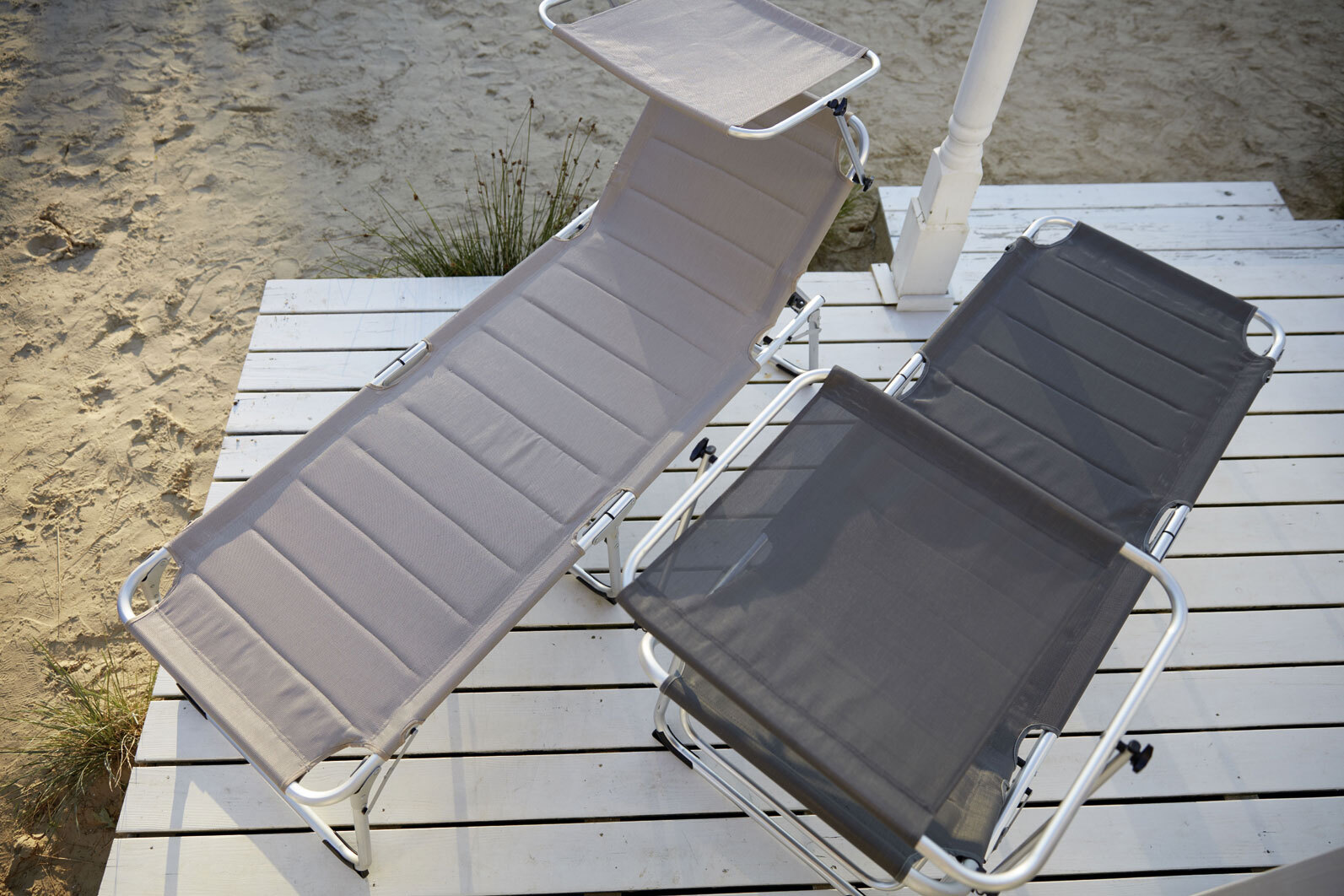 Garden FLAIR Gartenliege BEN XL Alu /taupe