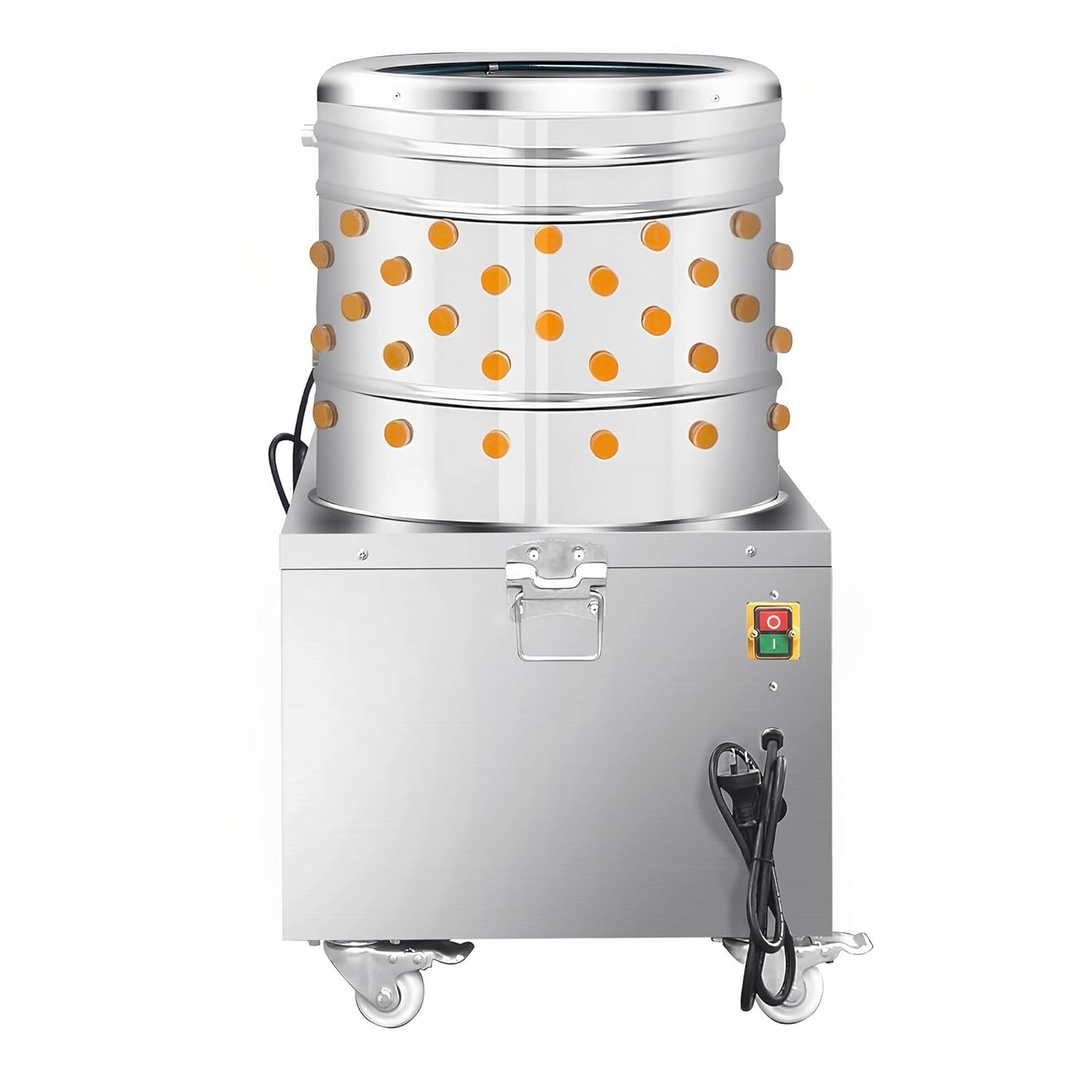GGM Gastro | GRMWX50 | 2-in-1 Rupfmaschine & Brühkessel für Geflügel - Trommel Ø 500mm