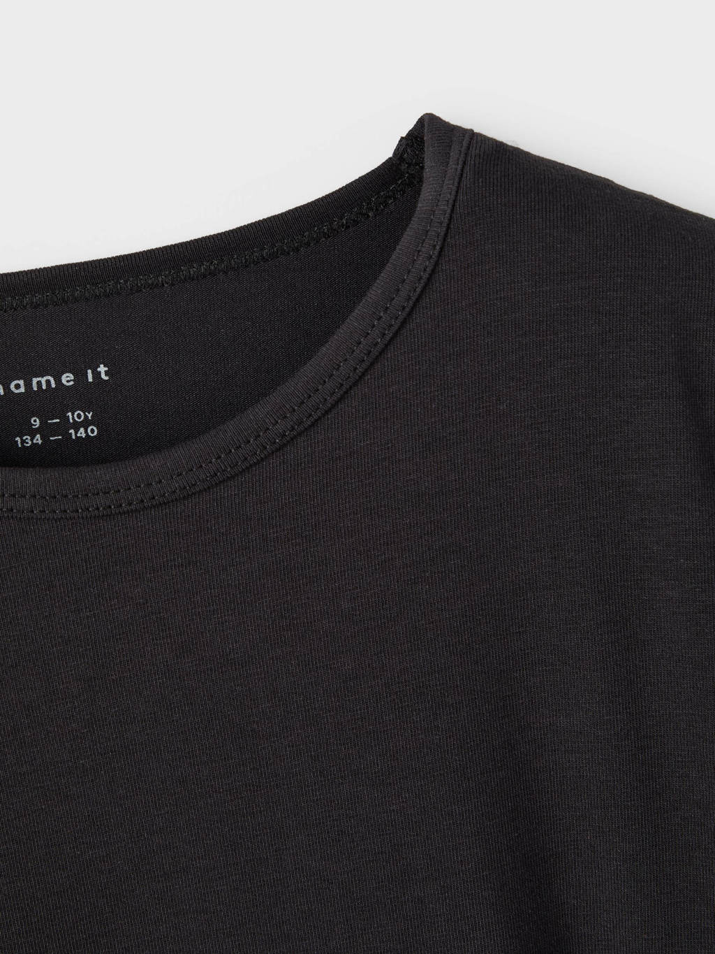 NAME IT T-shirt - set van 2 zwart
