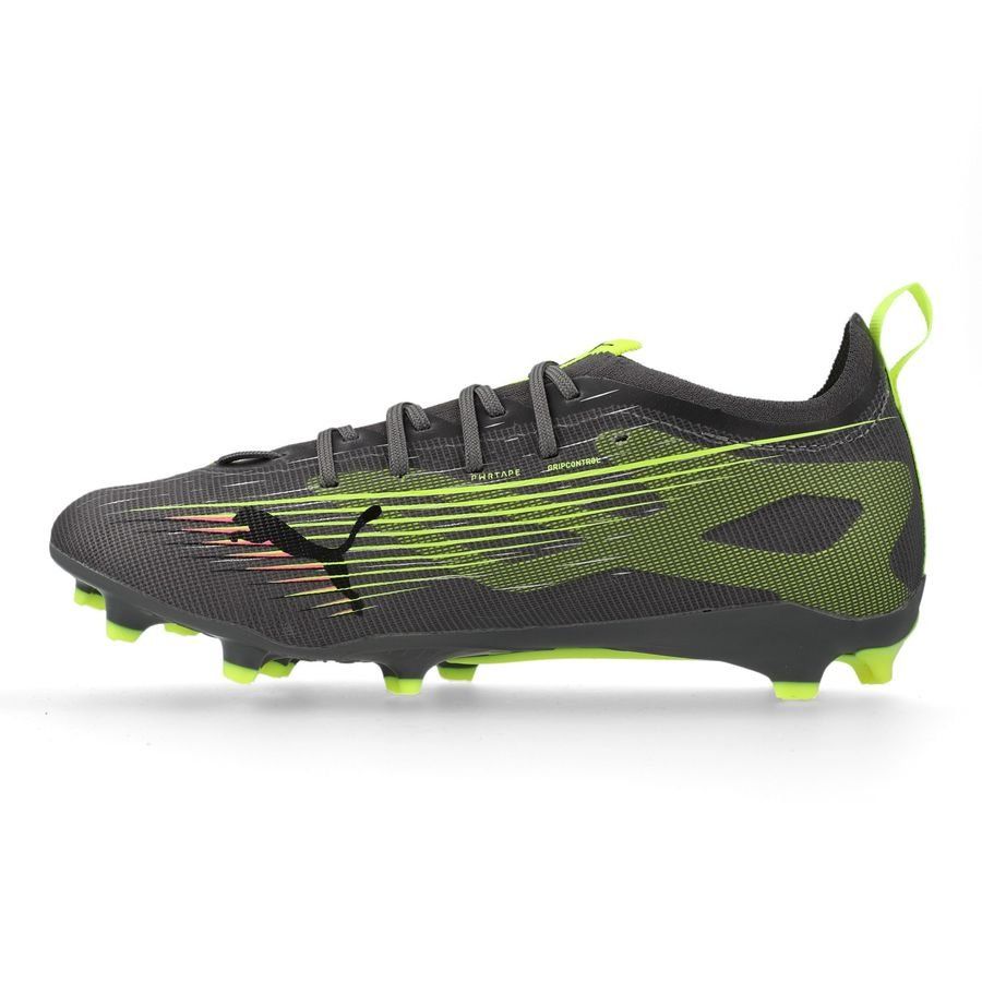 PUMA Ultra 5 Pro FG/AG Audacity - Matte Aged Silver/Jaune/Sun Struck Enfant
