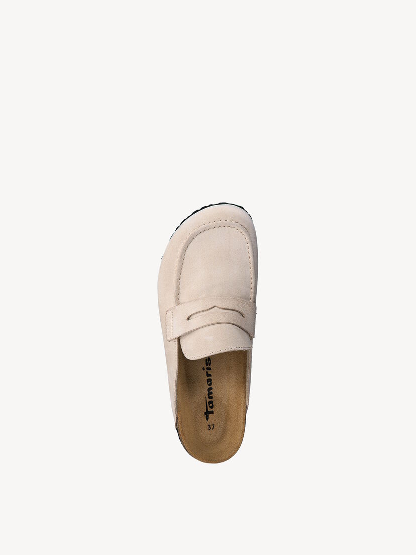 Leren Slipper - grijs