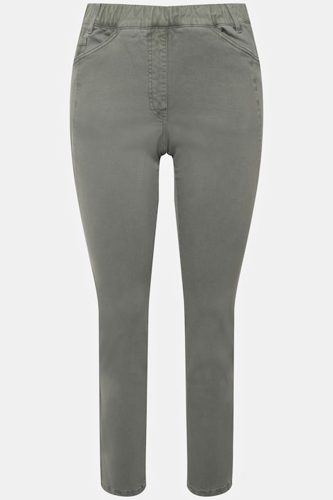 Colorjeans Sienna, Ziernaht, schmales Bein, Elastikbund