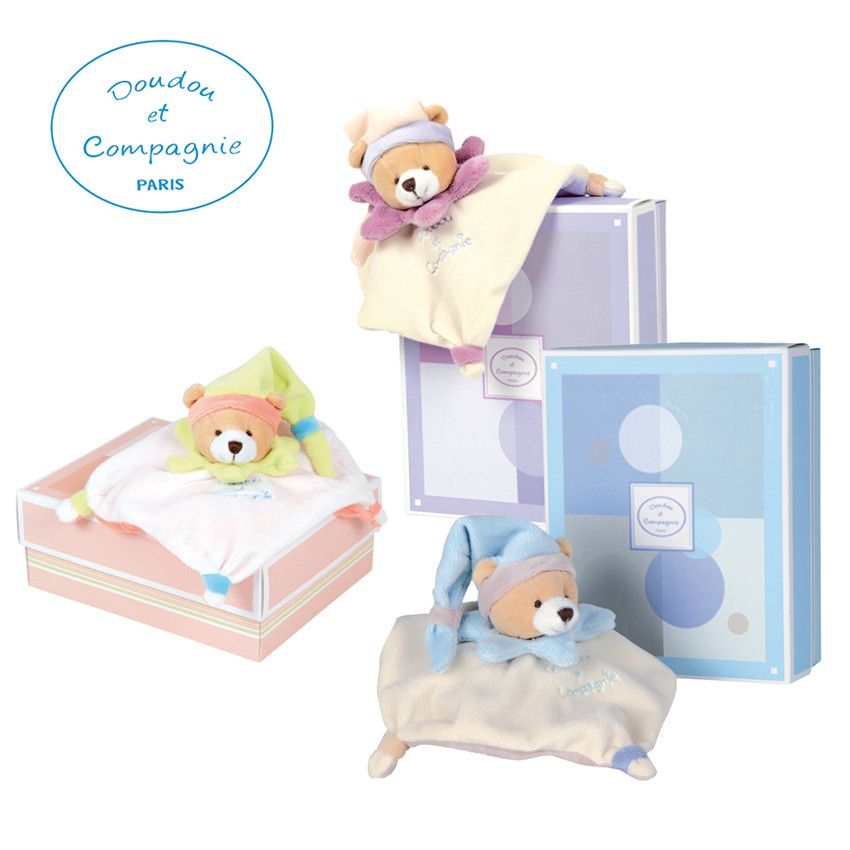 Peluche mini 1er age - Doré