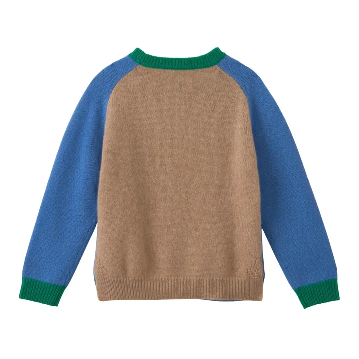 Caramel Pull en Cachemire Fennel | Bleu