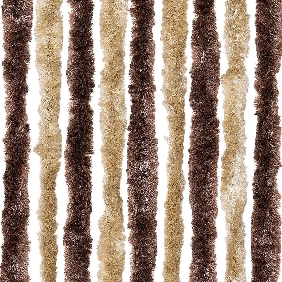 vidaXL - Bruin - Polypropyleen - 90 x 220 cm