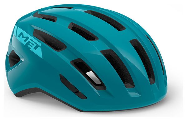 Casque Met Miles Turquoise Brillant