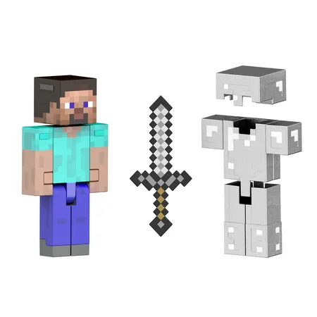 Mattel Minecraft Collector Diamond Level Steve