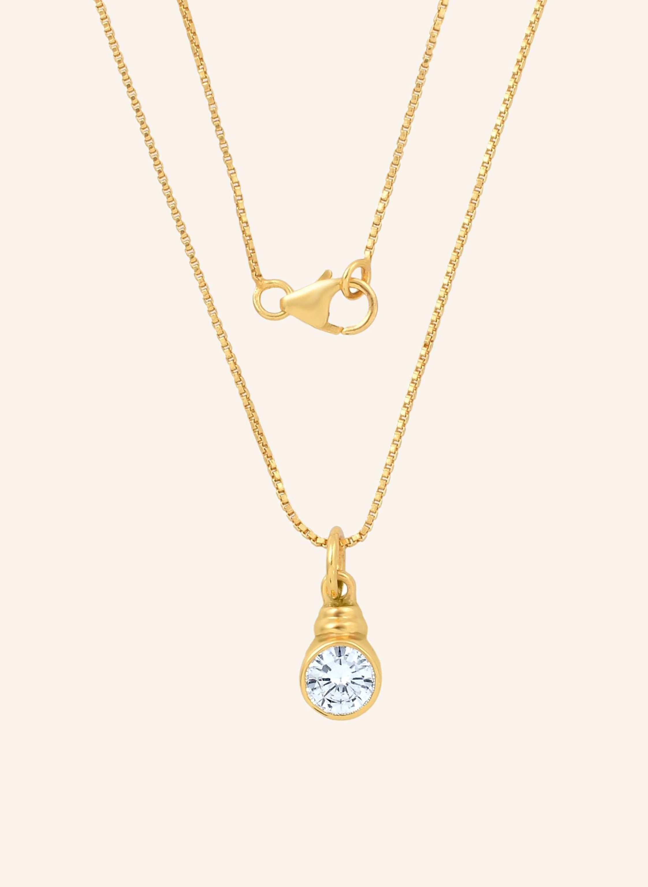 Shyla London Halskette ESTELLE CLEAR by GLAMBOU