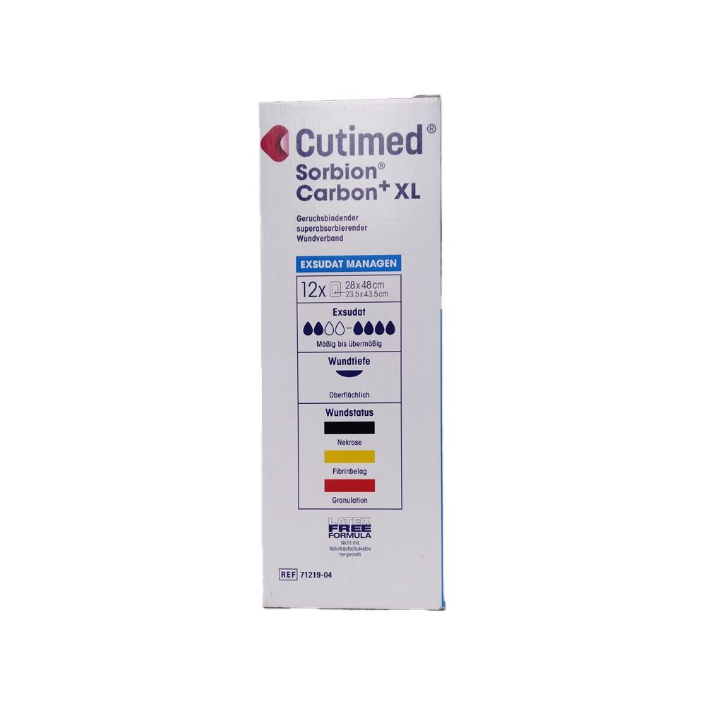 Cutimed® Sorbion® Carbon+ XL 28 cm x 48 cm