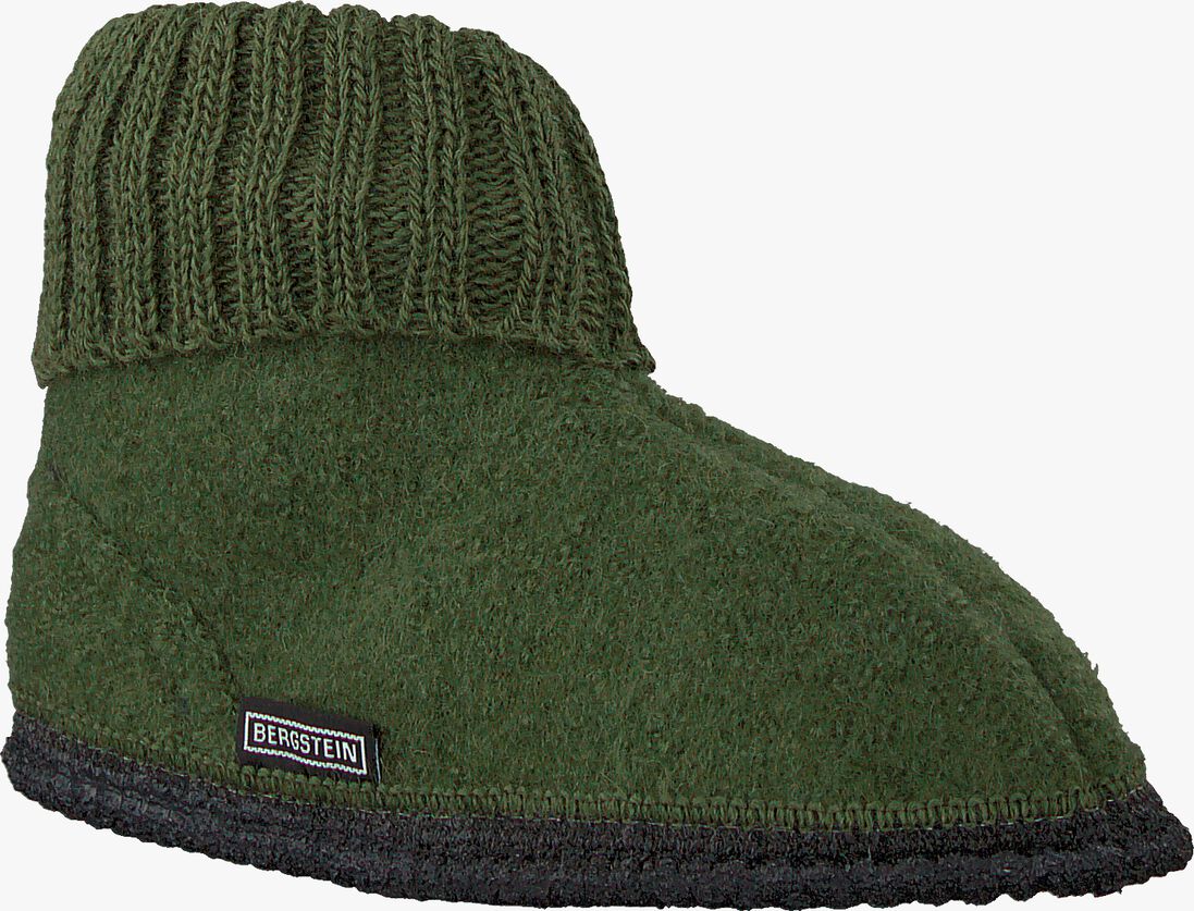 BERGSTEIN groene bergstein pantoffels cozy