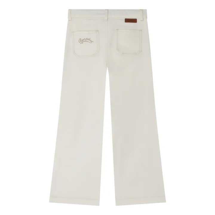Bonpoint Pantalon Denim Bestie | Blanc
