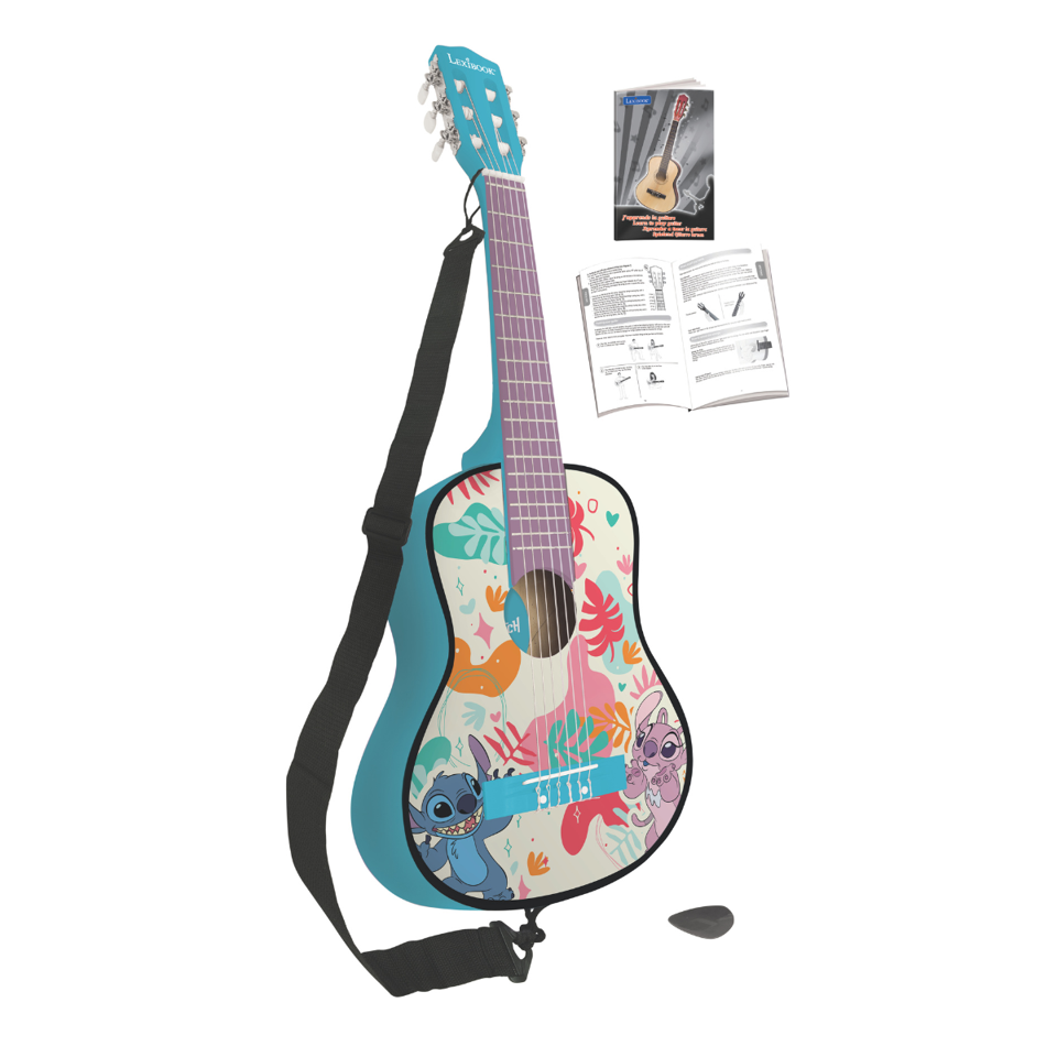 Lexibook -Disney Stitch - Akustisk Guitar 78 cm