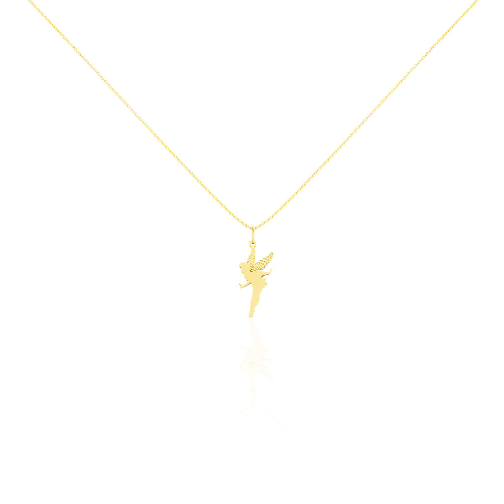 Collier Fee Or Jaune