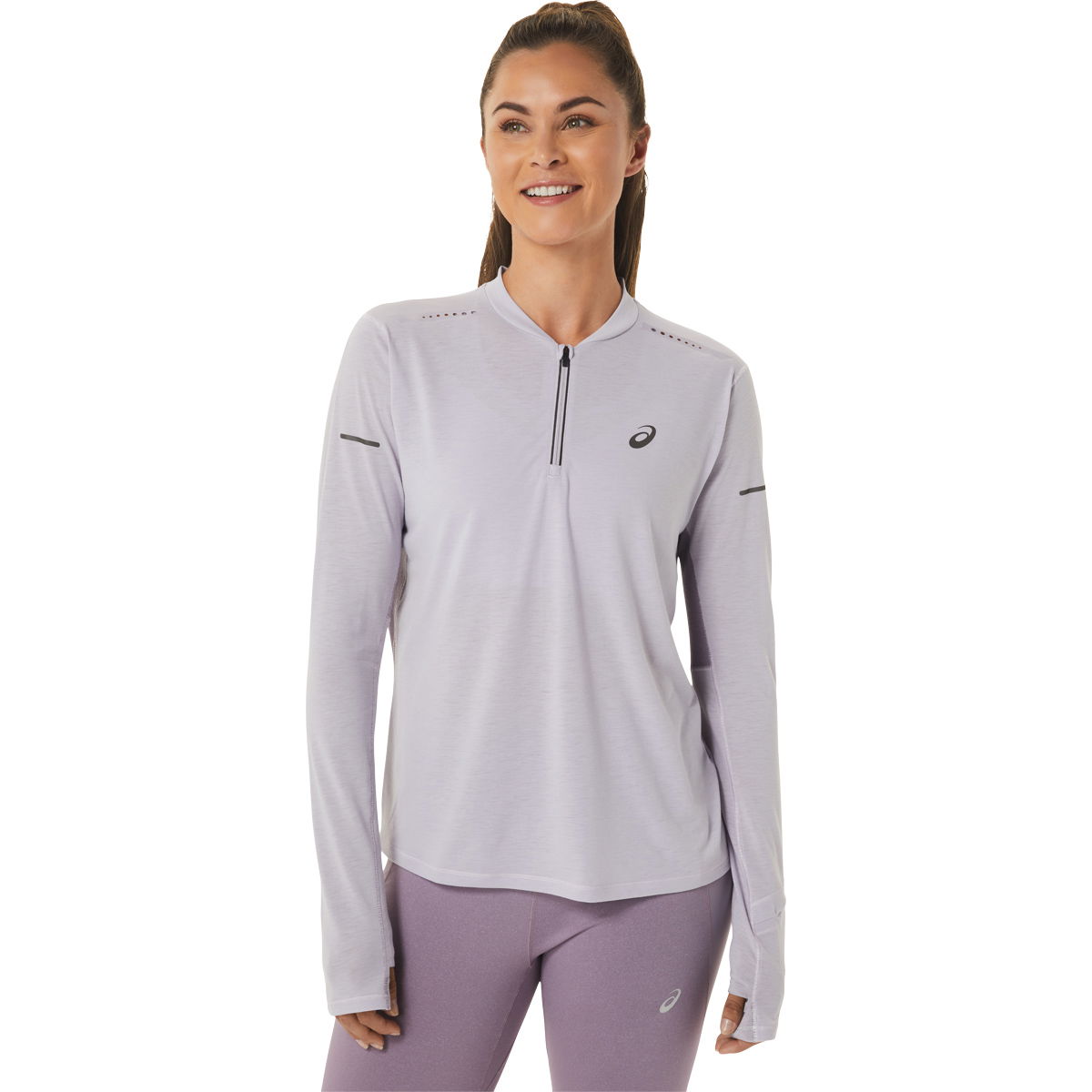 Asics Metarun 1/2 Zip Løbetrøje Dame