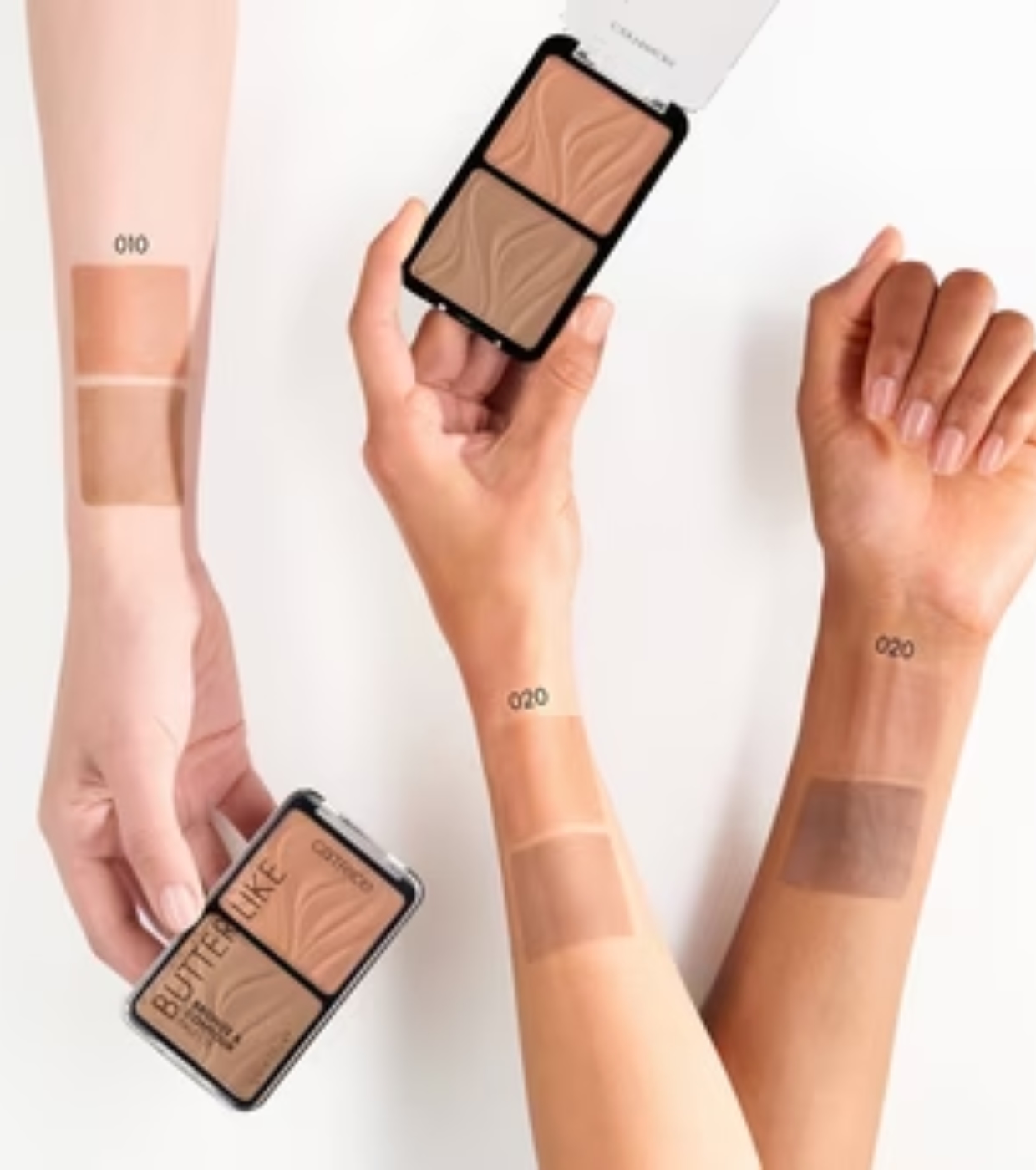 Catrice - Paleta Facial Butter Like Bronze & Contour - 010: Born To Shape