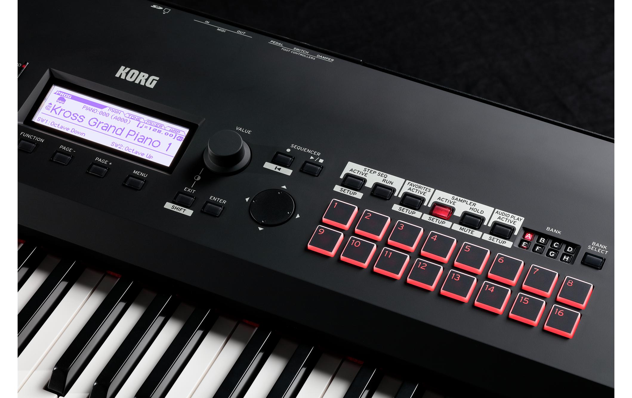 Synthesizer KROSS 2 88 MB<br>Das Multitalent unter den Synthesizern mit einer grösseren Auswahl an Sounds