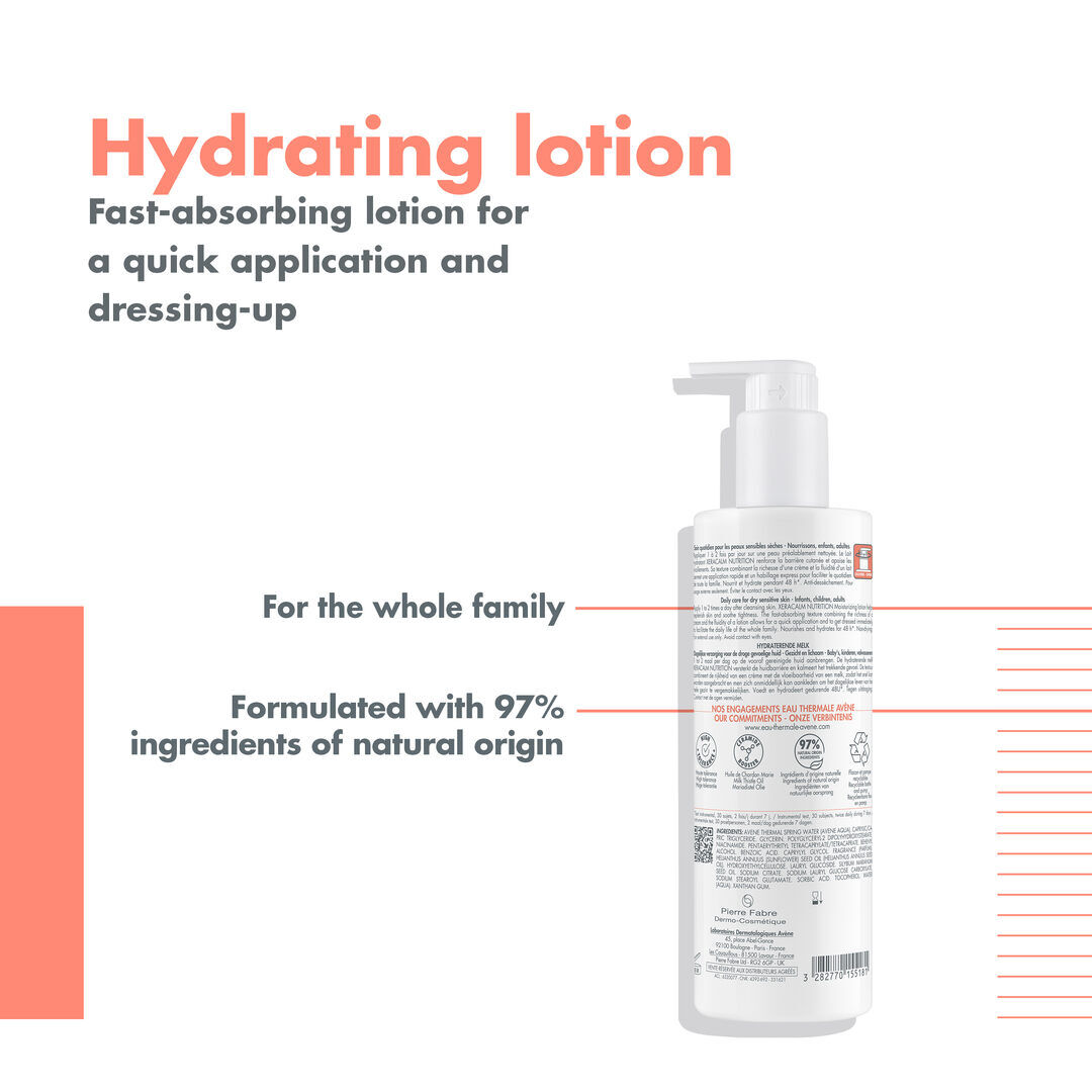 AVENE  Xeracalm Nutrition Leite Hidratante - 400ml