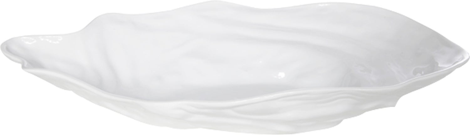 Cosy & Trendy oester Oys schotel wit 28,8 x 17 x 5,8 cm