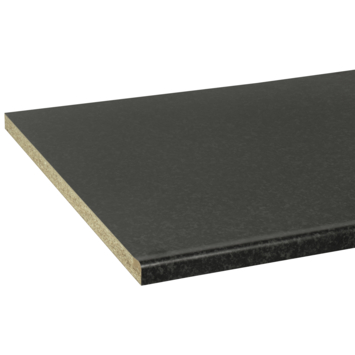 Werkblad ASW28 205x60cm Nero Brasil