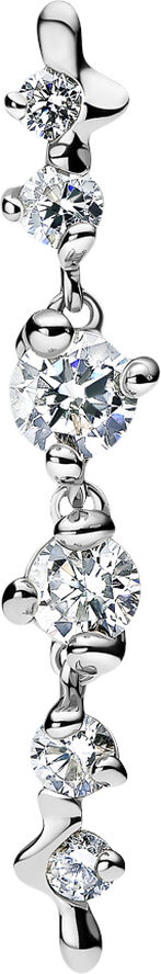 Maria Black Arctic Earring Medium Silver Silver