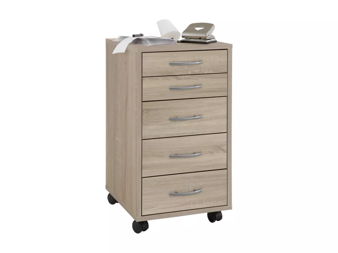 Caisson de Bureau 5 Tiroirs 