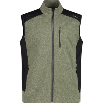 CMP Softshell Weste Sage Mel. Herren