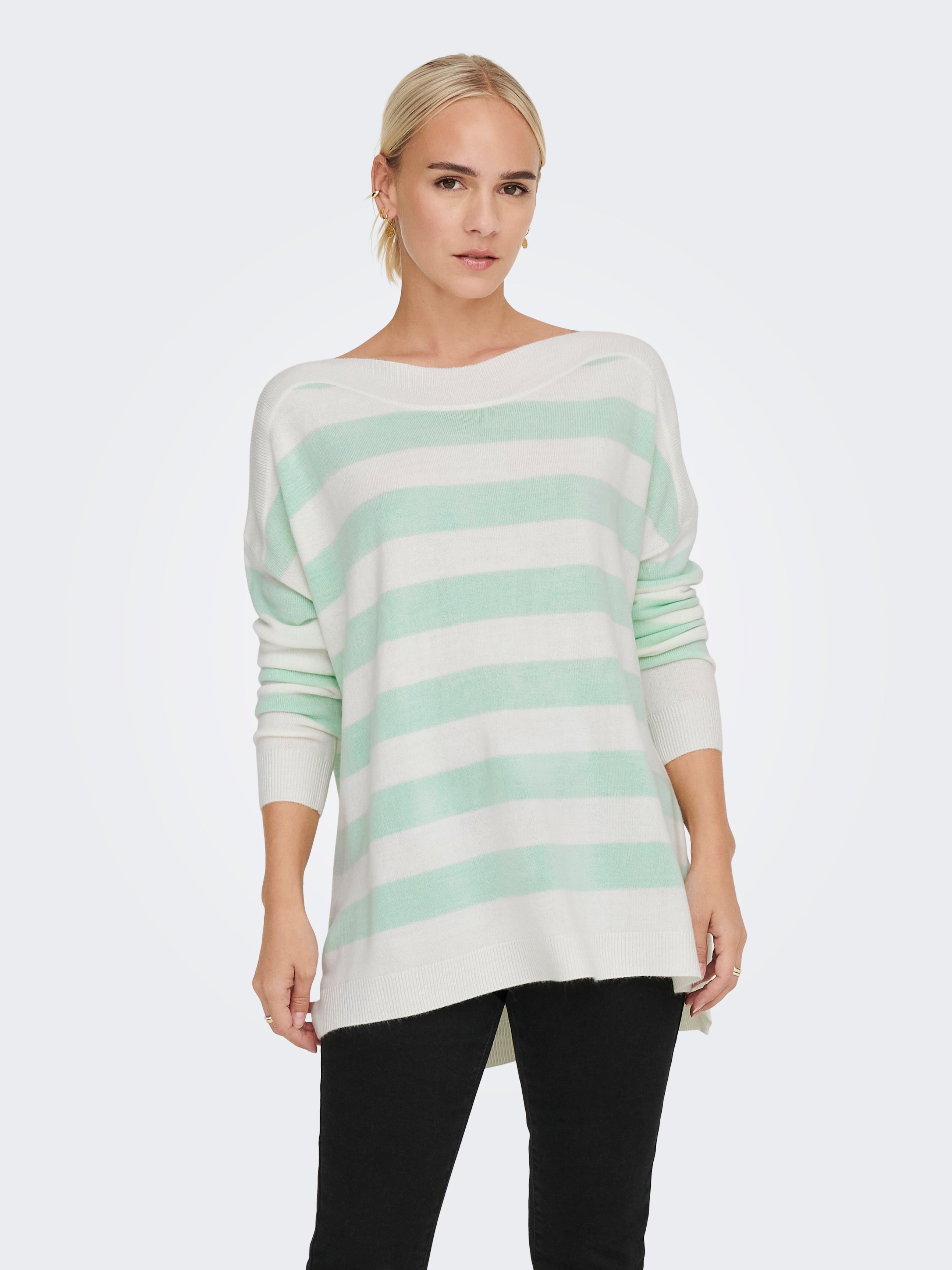 ONLAMALIA Strickpullover Mist Green