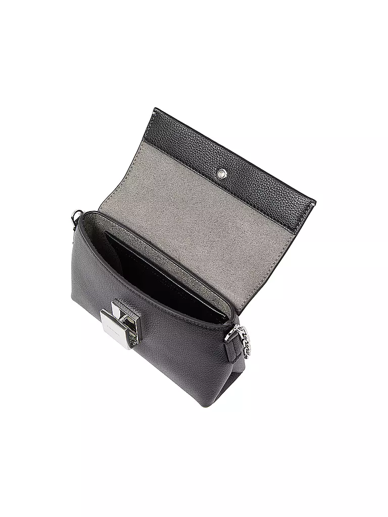 CALVIN KLEIN Tasche - Mini Bag CK PLAQUE schwarz