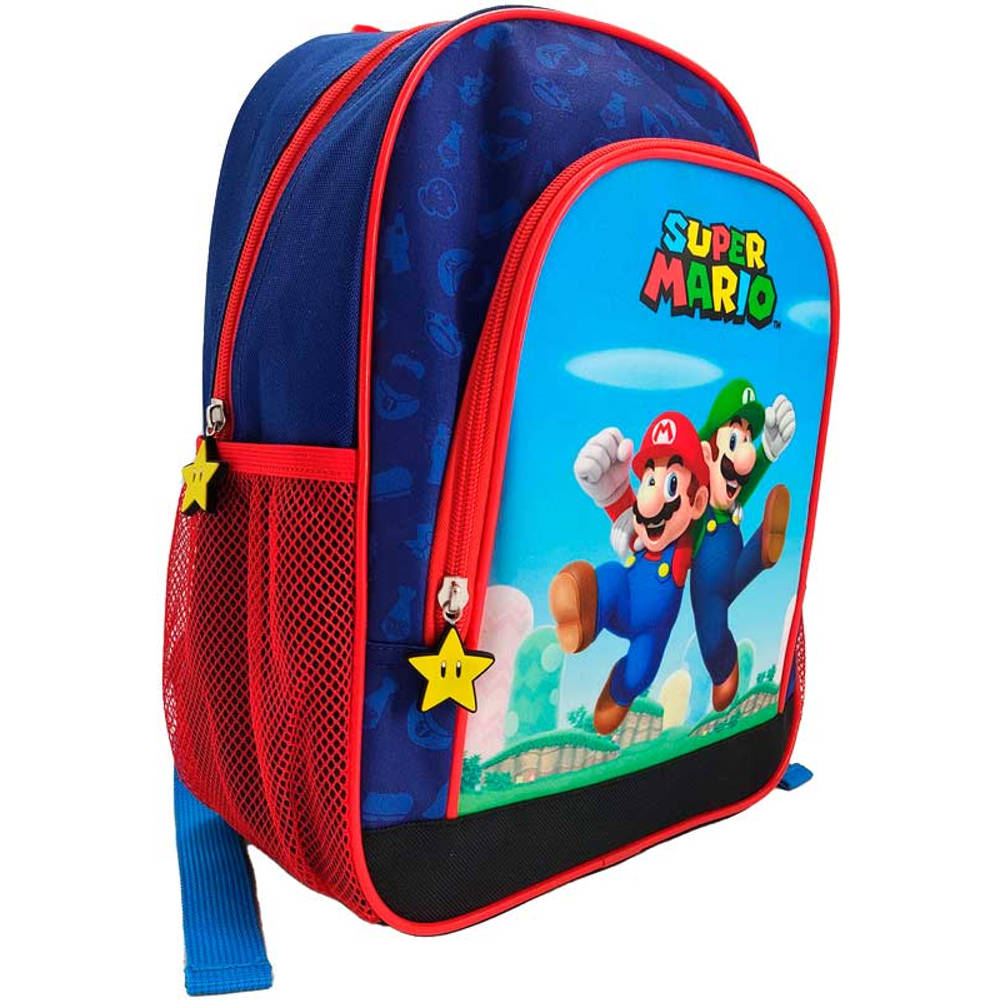 Super Mario rugzak met 2 vakken