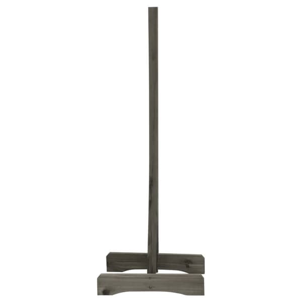 vidaXL Espaliergjerde grå 150x80 cm heltre gran