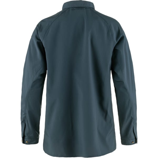 Chemise randonnée FJALLRAVEN ABISKO HIKE SHIRT W NAVY