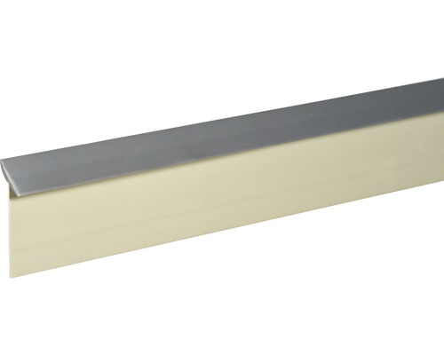 Silco-flex aluminium grijs afdichtingsprofiel, lengte: 4200 mm