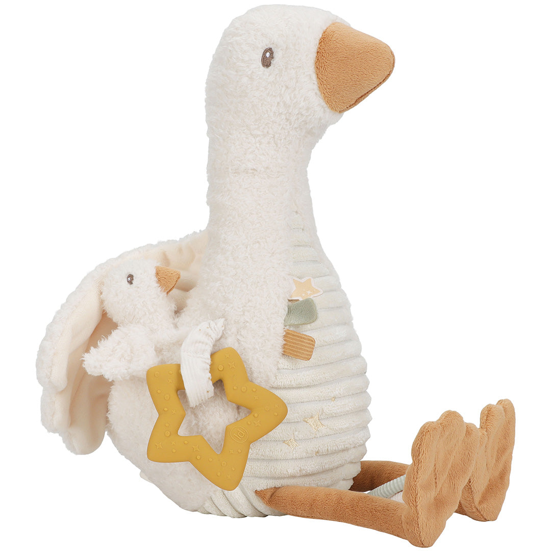 little dutch activiteitenknuffel gans - little goose