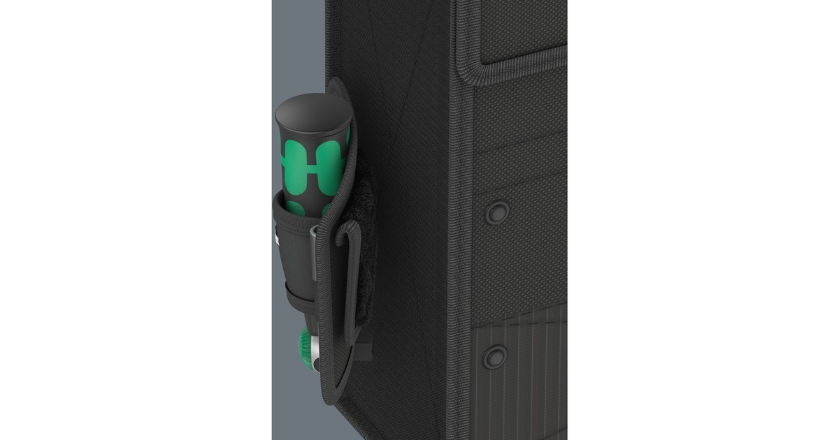 Wera8009 Zyklop Pocket Set 2 bitset  (Zwart/groen, 18‑delig)