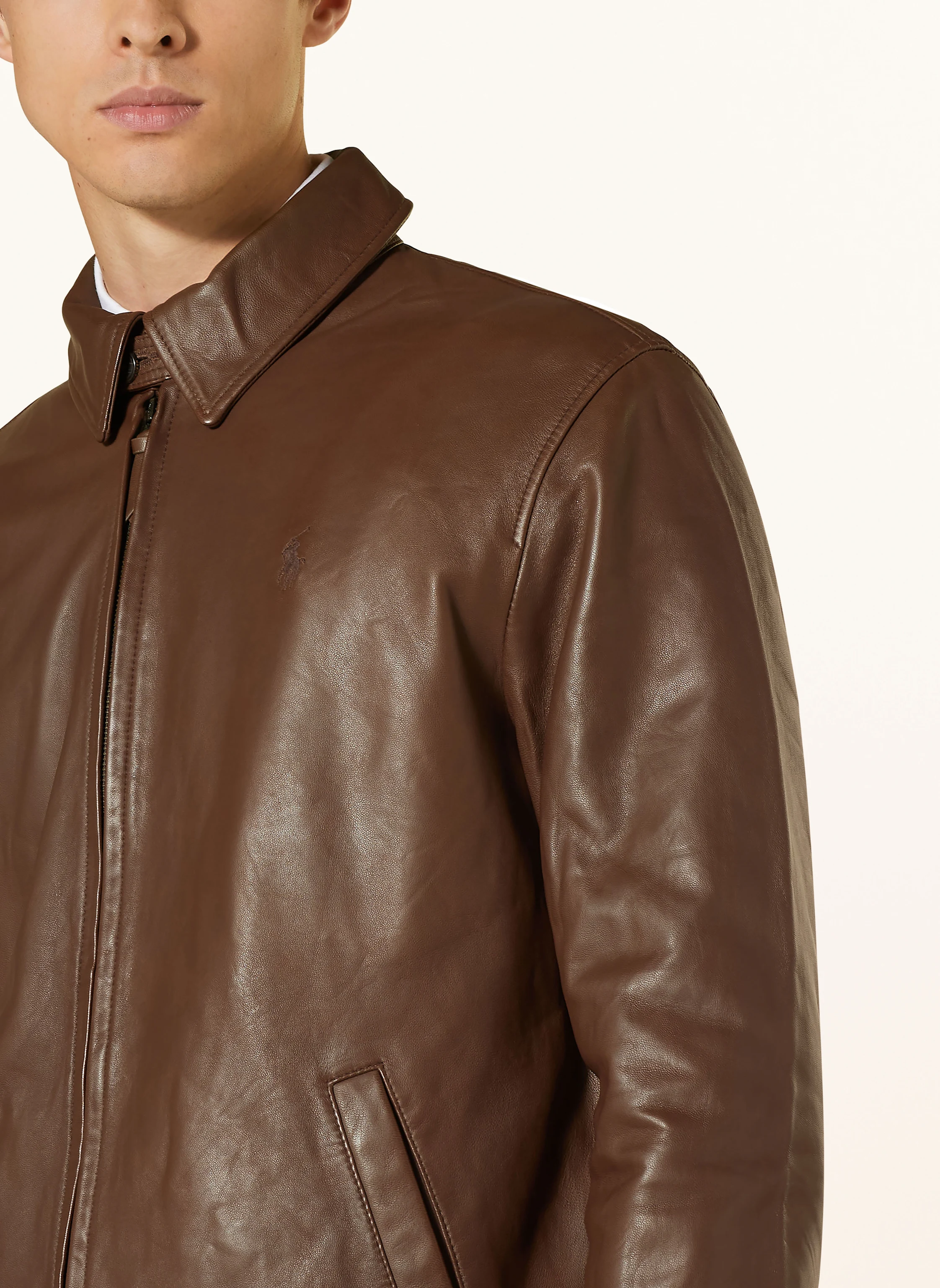 POLO RALPH LAUREN Lederjacke
