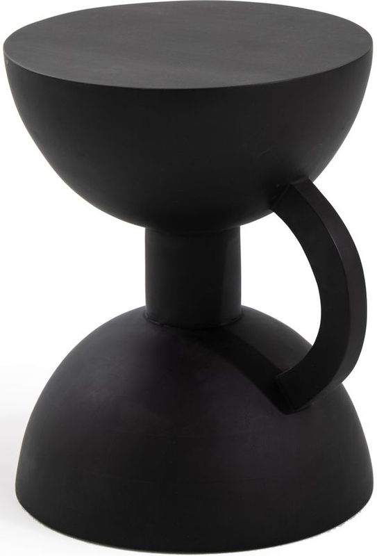 Elouan AM.PM. Bijzettafel - Zwart - Mango-hout - Diabolo Model