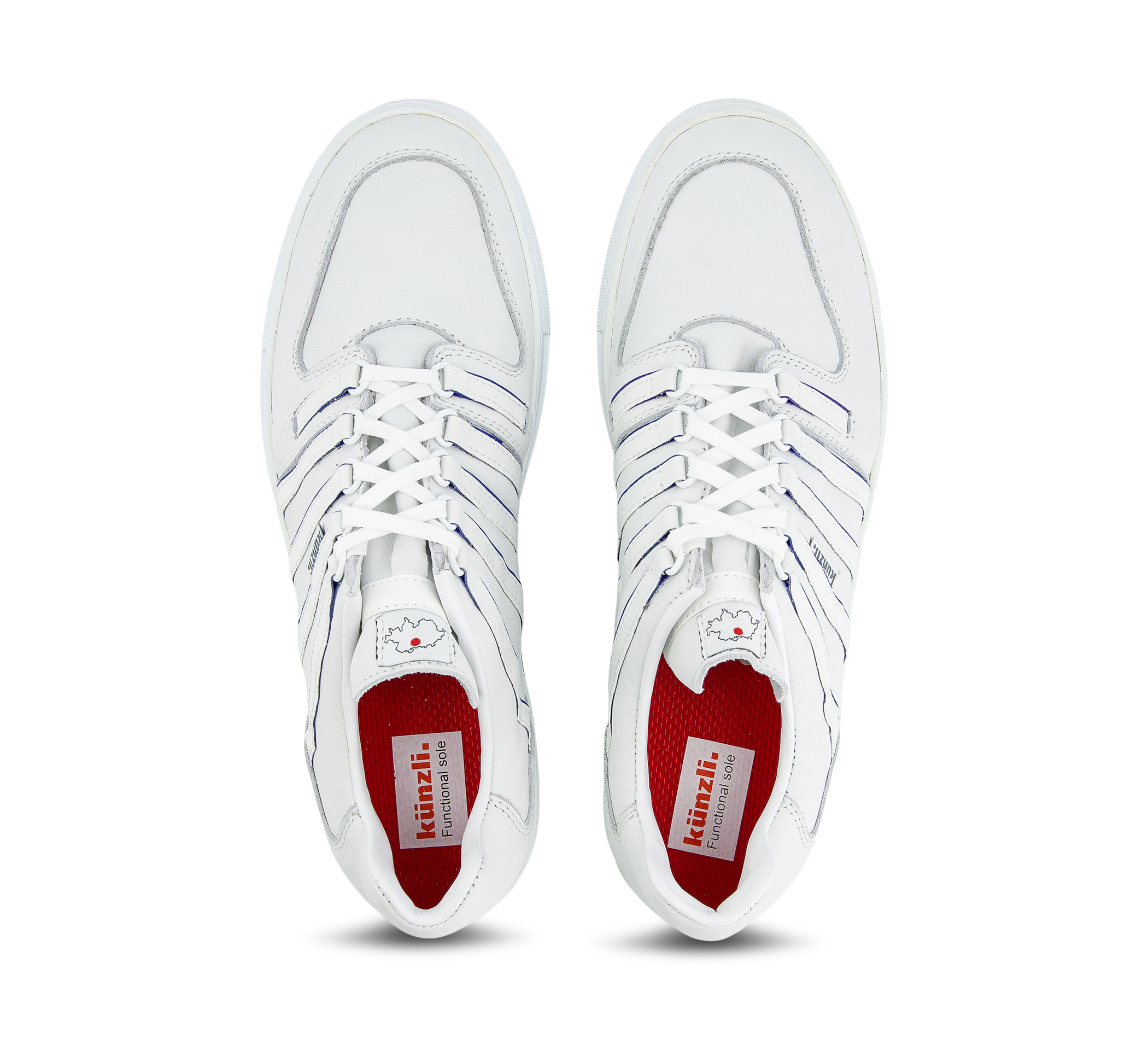 Künzli Konföderation - Sneaker low weiss