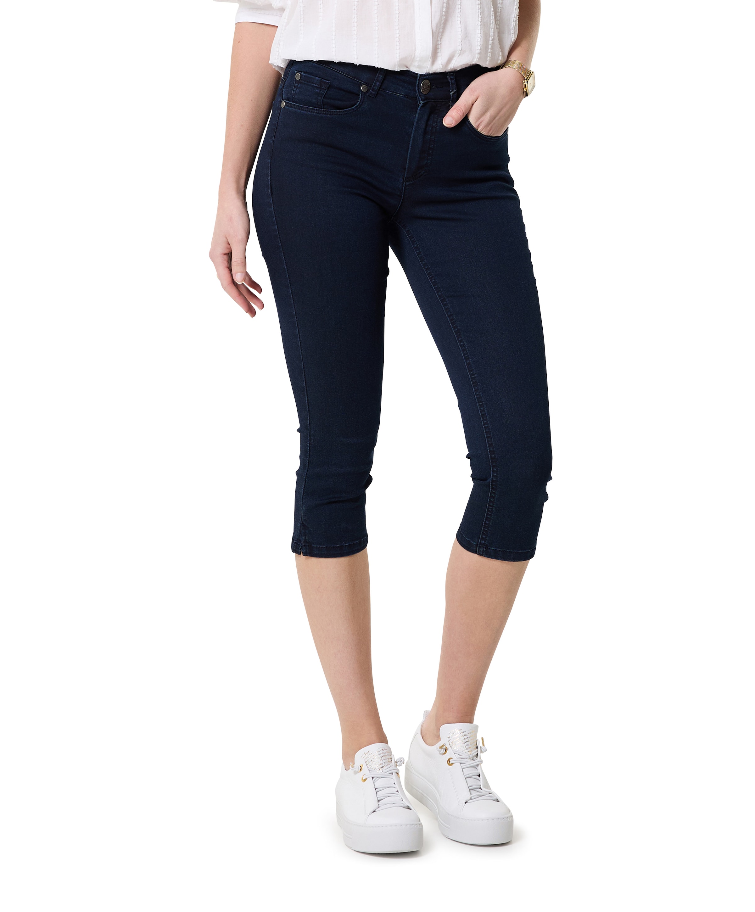 Enjoy Dames capri blauw