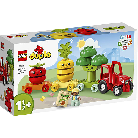 LEGO DUPLO Mine første Traktor med frugt og grøntsager 10982