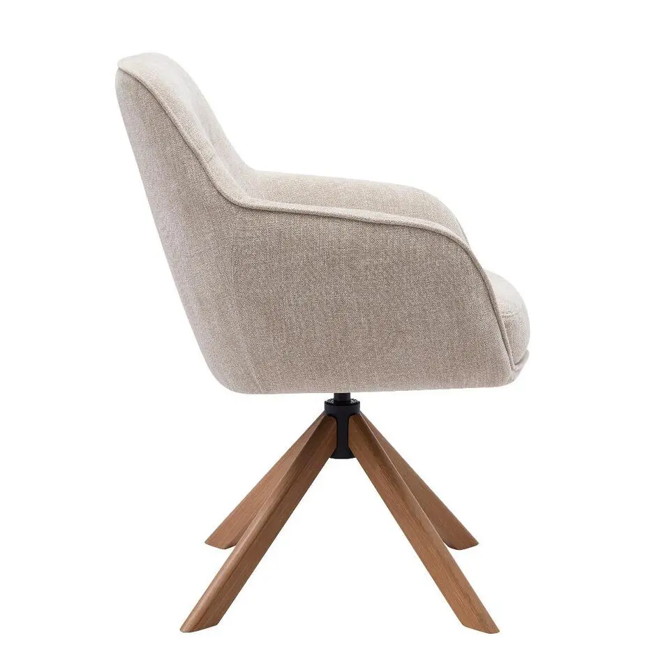 Nordic Home - Ellis armstoel stof - beige