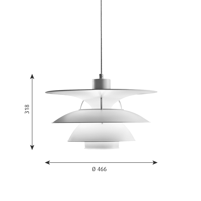 Louis Poulsen PH 5-4,5 hanglamp Ø46.6
