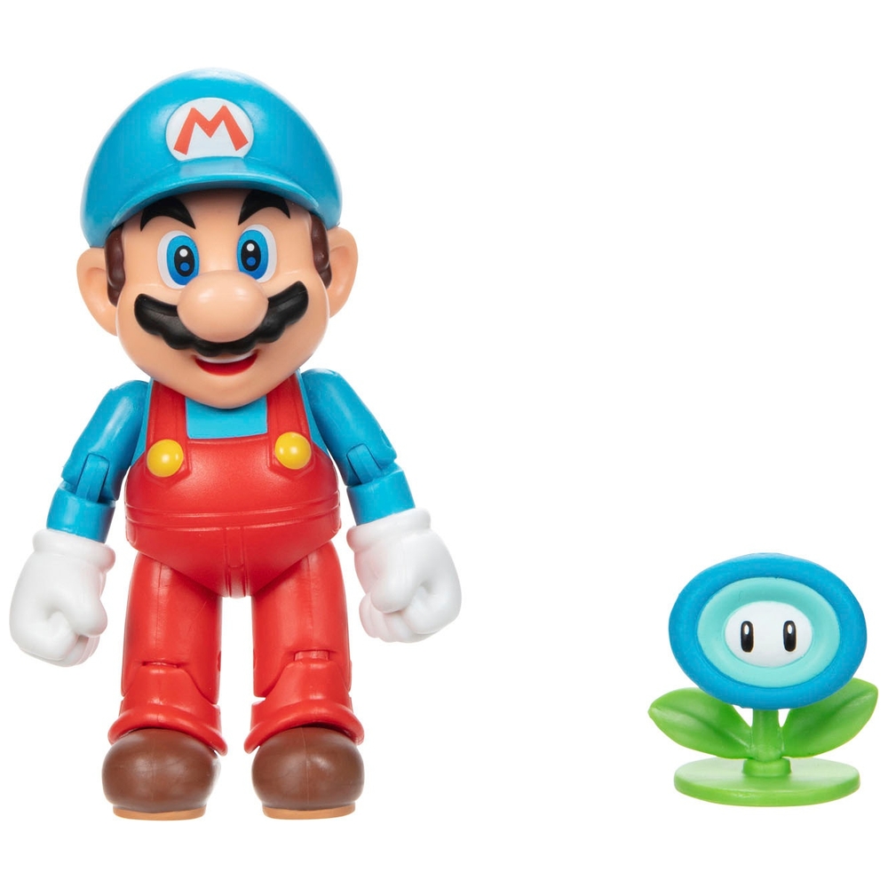 Nintendo Super Mario 10 cm Eis-Mario mit Eisblume