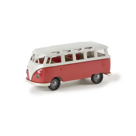 Brekina VW Samba T1b Economy dunkelblau/weiß -neue Farbe-