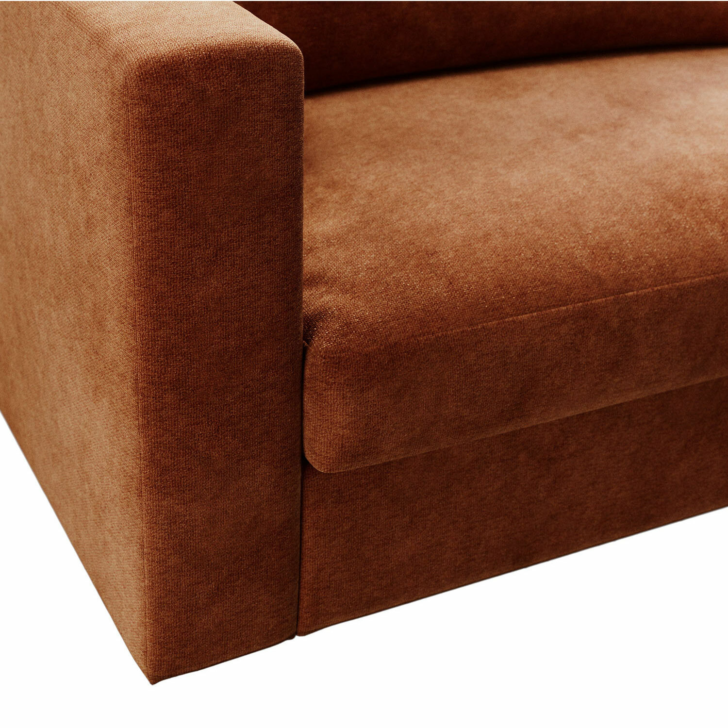 Sofa Vérinette terrakotta