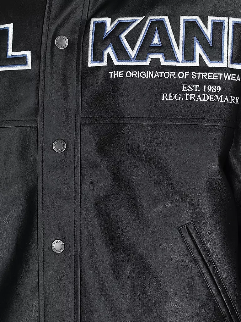 KARL KANI Blouson schwarz
