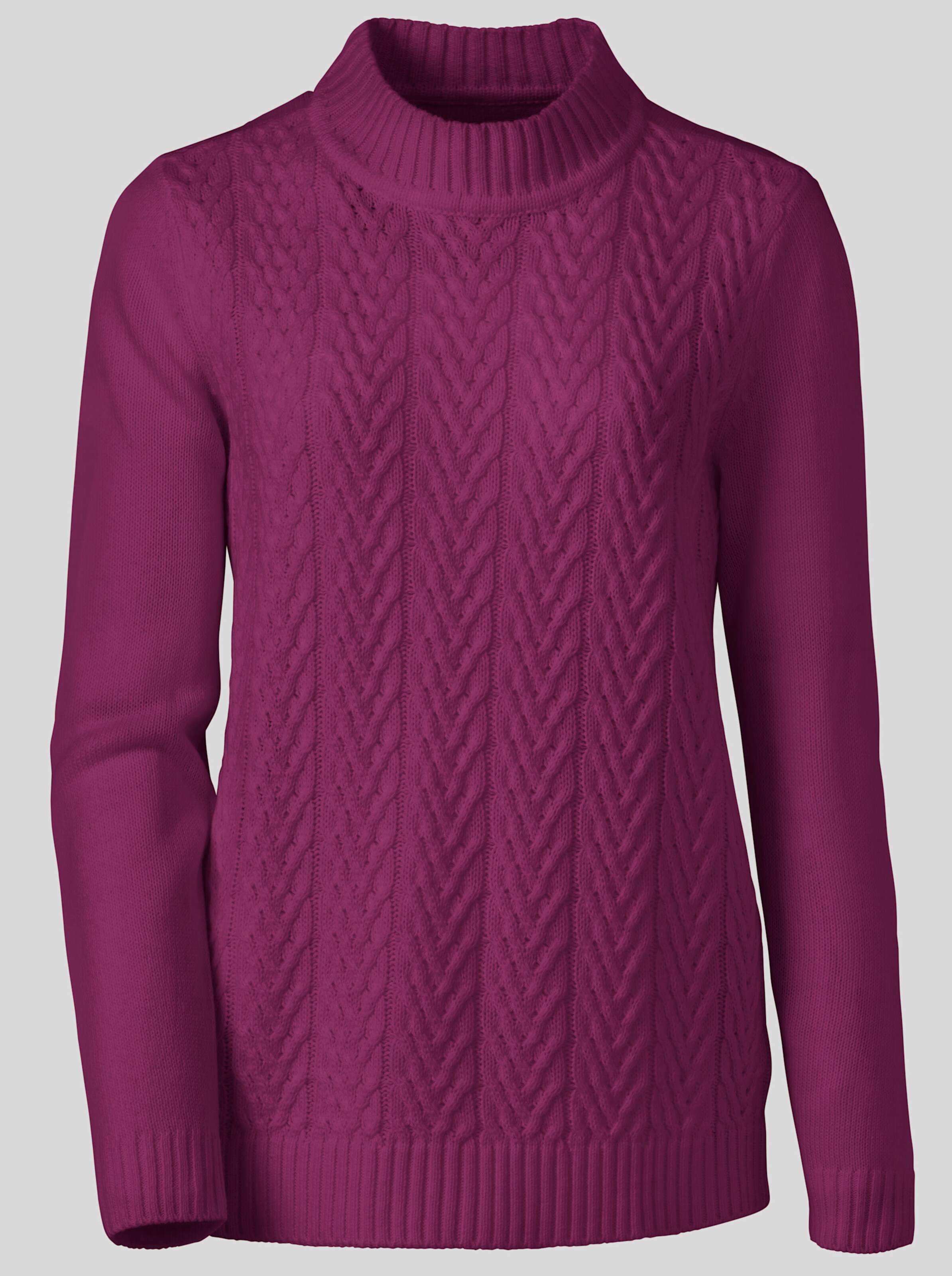 Stehkragenpullover
