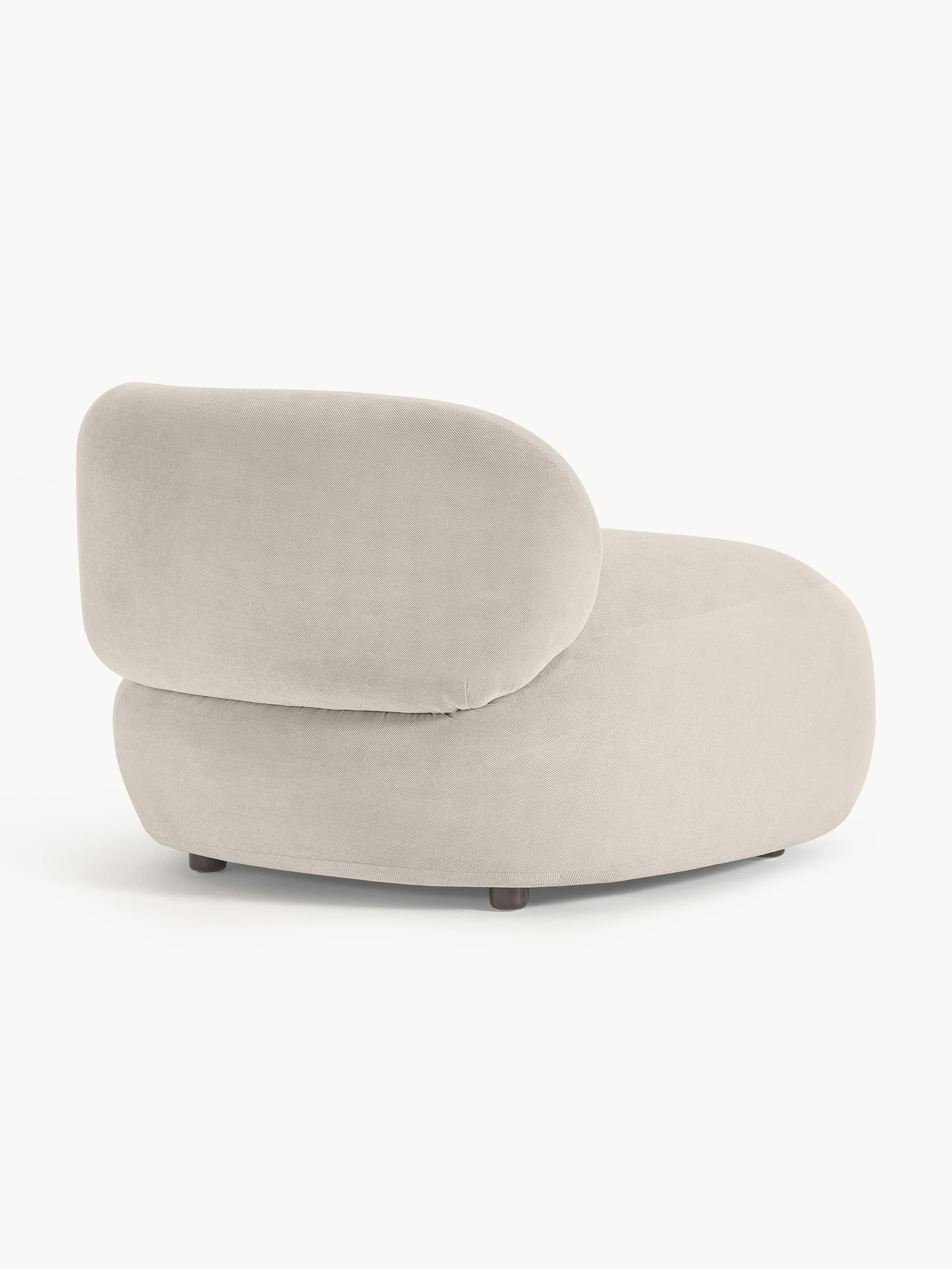 Niervormige loungefauteuil Alba