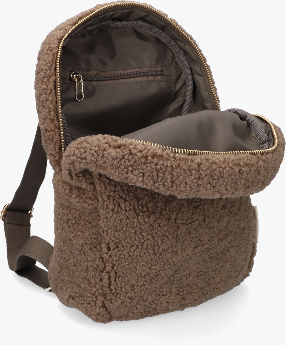 STUDIO NOOS bruine studio noos rugtas mini chunky backpack