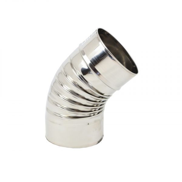Curva 45 Inox 80Mm 150MM 0055087